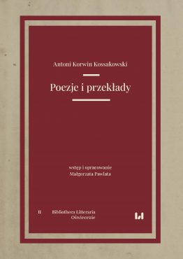Kossakowski_Poezje i przeklady_OKL